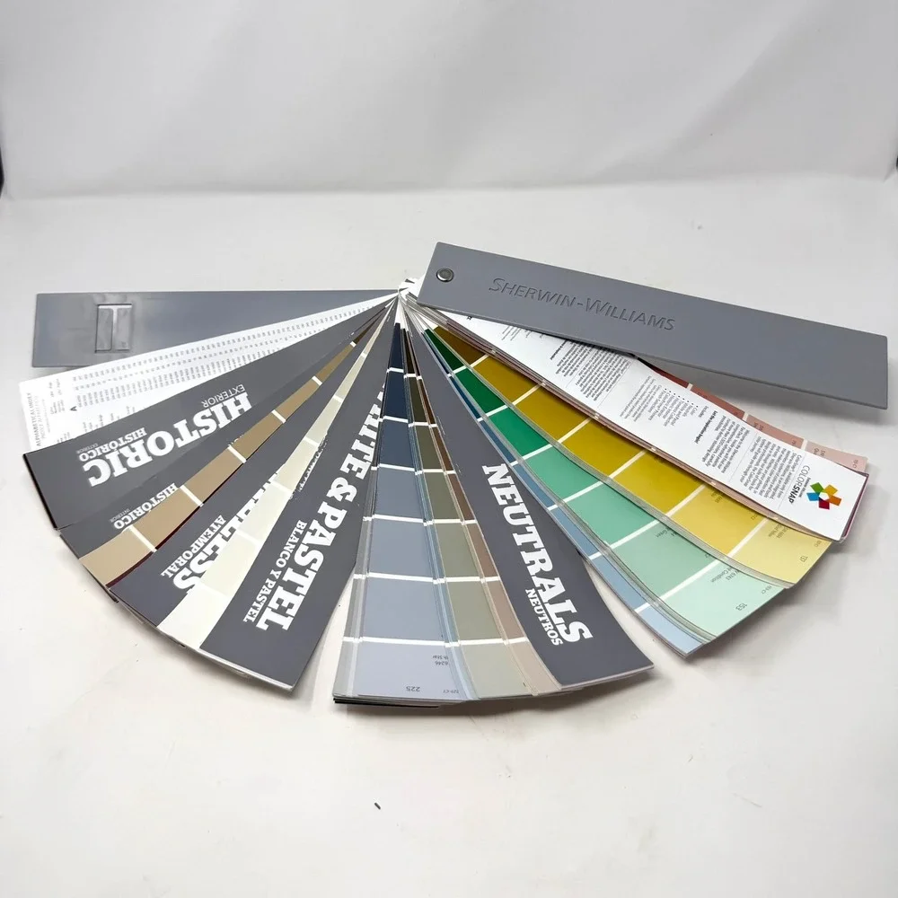 Sherwin-Williams ColorSnap Paint Fan Deck Swatch Guide 2018 Historic Neutrals
